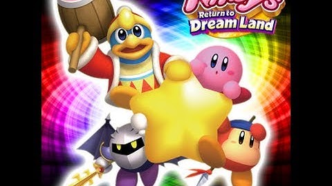 Kirby Return to Dreamland- Iceskating