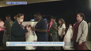VFW cooks meals for first responders in Hinesville