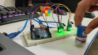 How To Make Bidirectional Visitor Counter Using IR Sensors And Arduino Uno