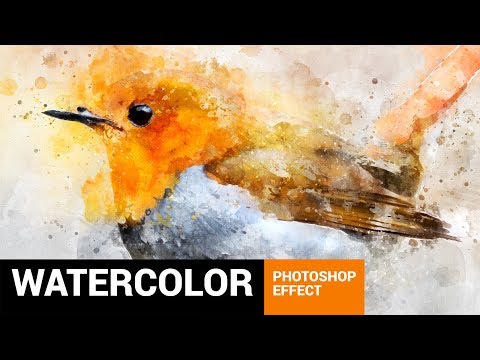 Perfectum  - Watercolor Artist Photoshop Action Tutorial