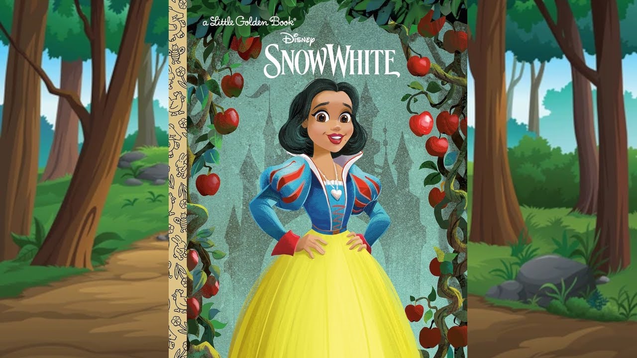 Disney Snow White little golden book kids book read along