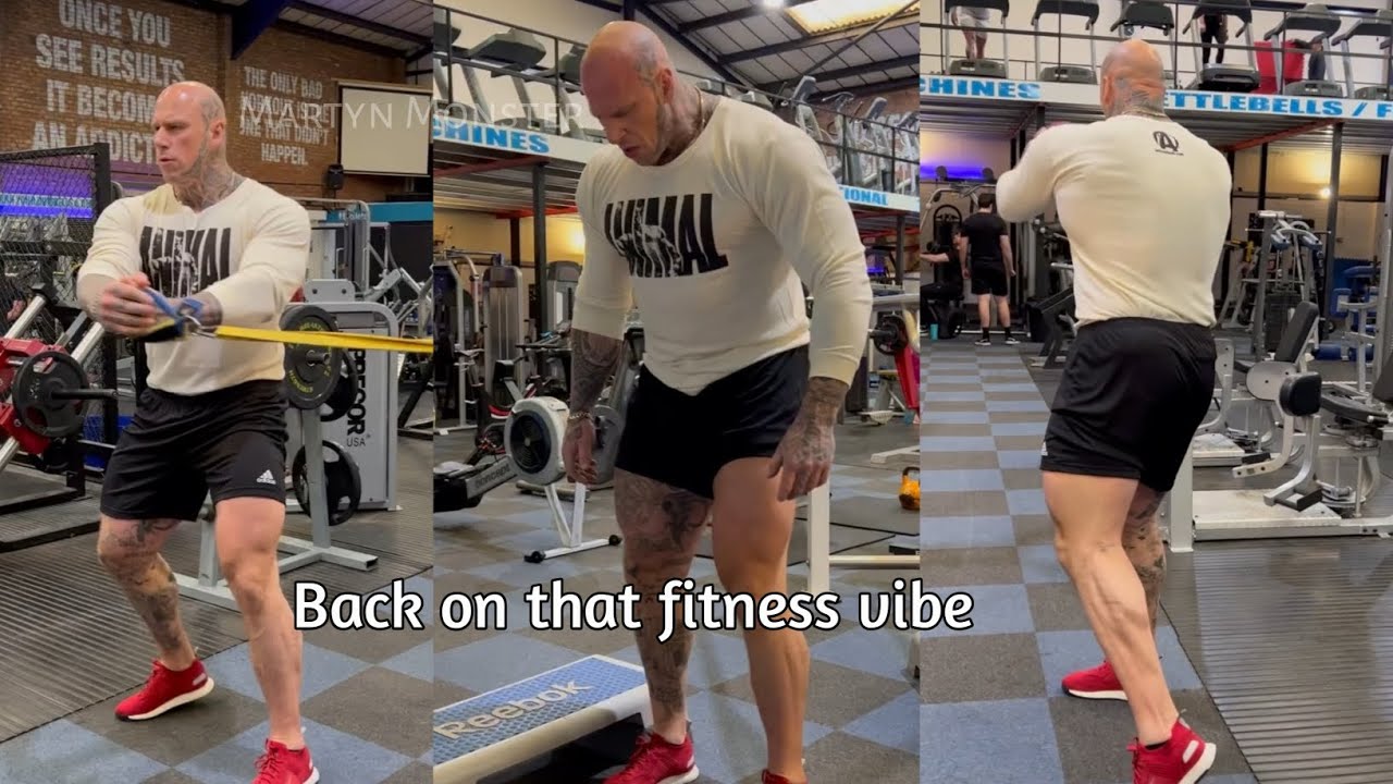Martyn Ford Back on that fitness vibe..! Martyn Monster
