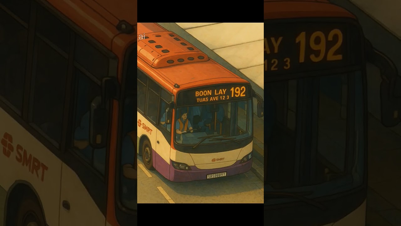Scania KUB E5 SBS8899Y on Service 192 in Ghibli Art