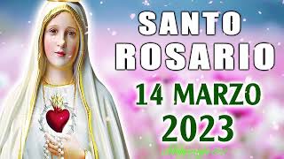 SANTO ROSARIO DE HOY MARTES 14 de MARZO DEL 2023🌷 MISTERIOS DOLOROSOS 🌺 Rosario a Santa Virgen María