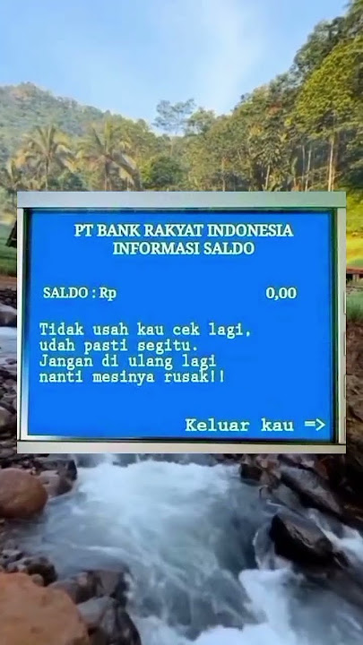 Saat sedang ekonomi tidak baik2 saja, mesin ATM pun m4r4h 🤣 #short #kocak #ngakak #lucu #viralvideo