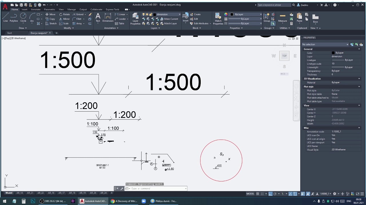 Pildiņu durvju rasējuma izveide AutoCad - YouTube