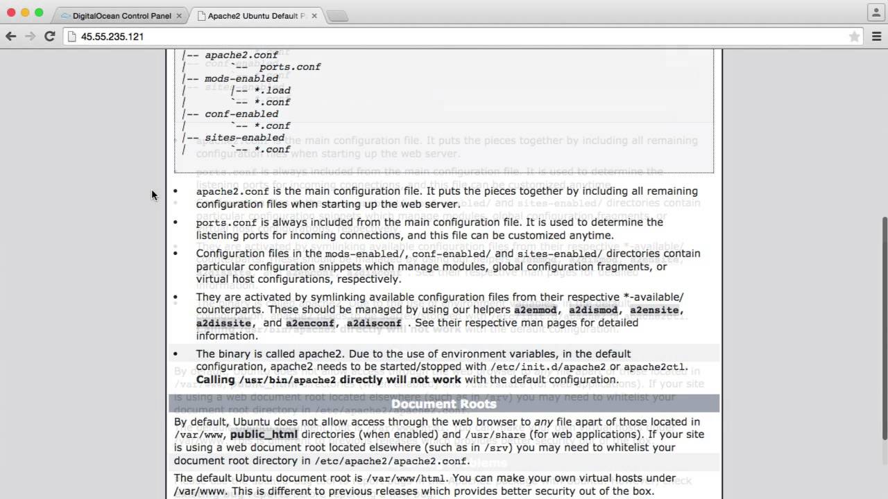 Setting Up A LAMP Stack on DigitalOcean YouTube