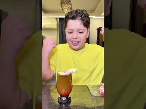 امي شربتلي الخليط اللي عملته  