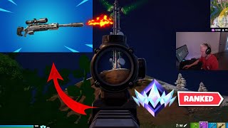 Tfue *SNIPES EVERYONE* in FORTNITE ZERO BUILD RANKED