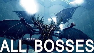 Dark Souls: All Bosses (4K 60fps)