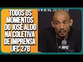 TODOS OS MOMENTOS DO JOSÉ ALDO NA COLETIVA DE IMPRENSA DO UFC 278 | LEGENDADO