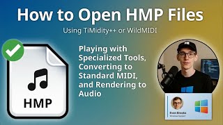 HMP Files: How to Play HMP Audio & MIDI Files screenshot 1
