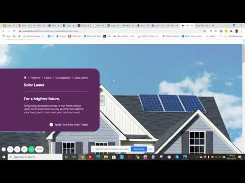 Customer  UMassFive MySolarLoan application