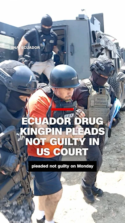 Ecuador drug kingpin pleads not guilty in US court