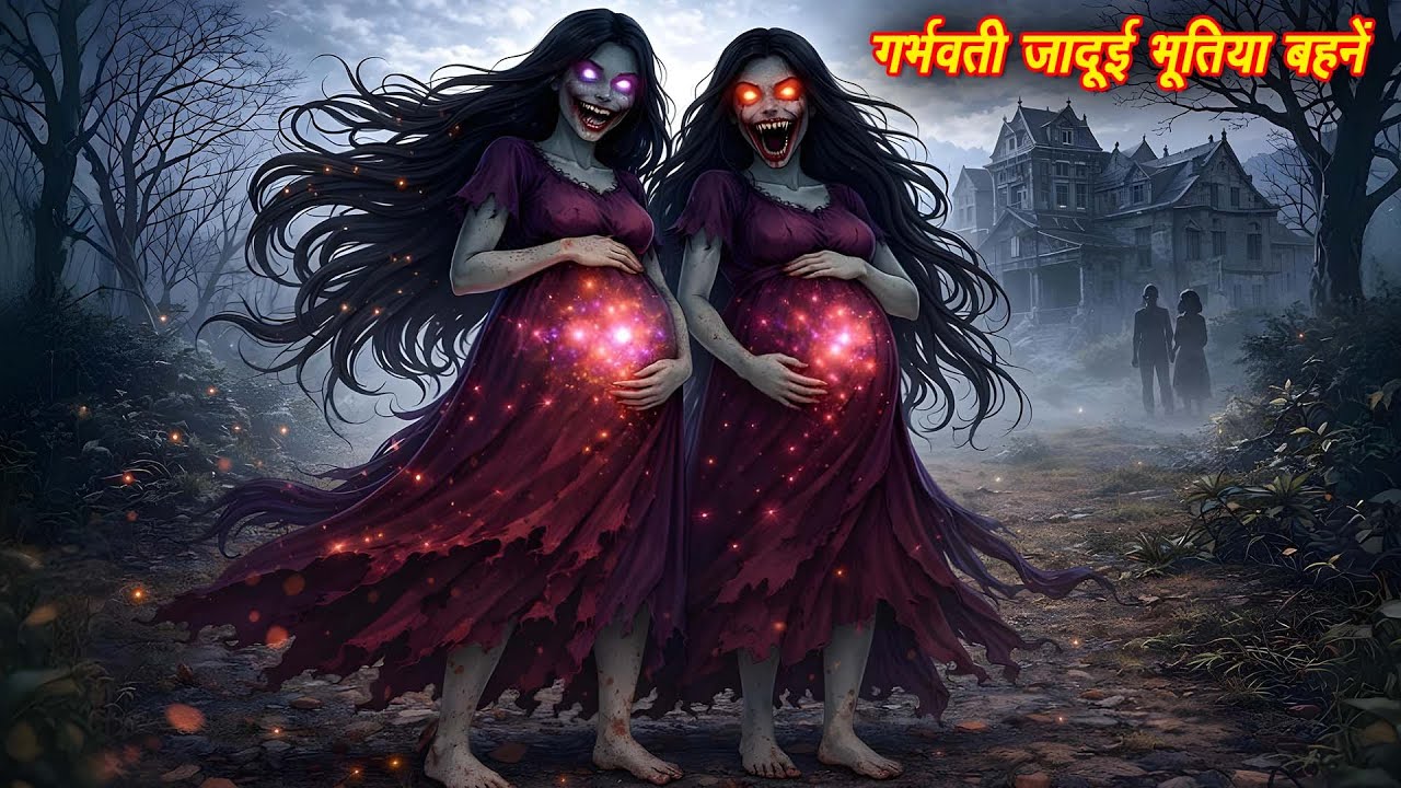HORROR SOTRIES गर्भवती जादुई भूतिया बहनें Bhootiya Bahne | hindi story | bhootiya Story | Horror