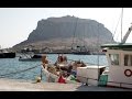 DRIVING-WALKING IN MONEMVASIA,GREECE