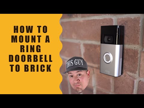 Ring Doorbell - How to Mount to Brick