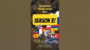 SEASON 3! Top comment changes Europe Day 1