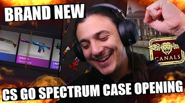 NEW CS GO SPECTRUM CASE OPENING, NEW KNIVES, & NEW MAP CANALS!!!
