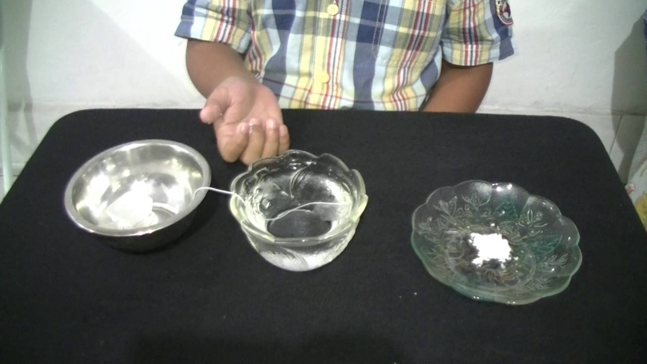 Ice Cube Experiment - G4 Science Project - YouTube