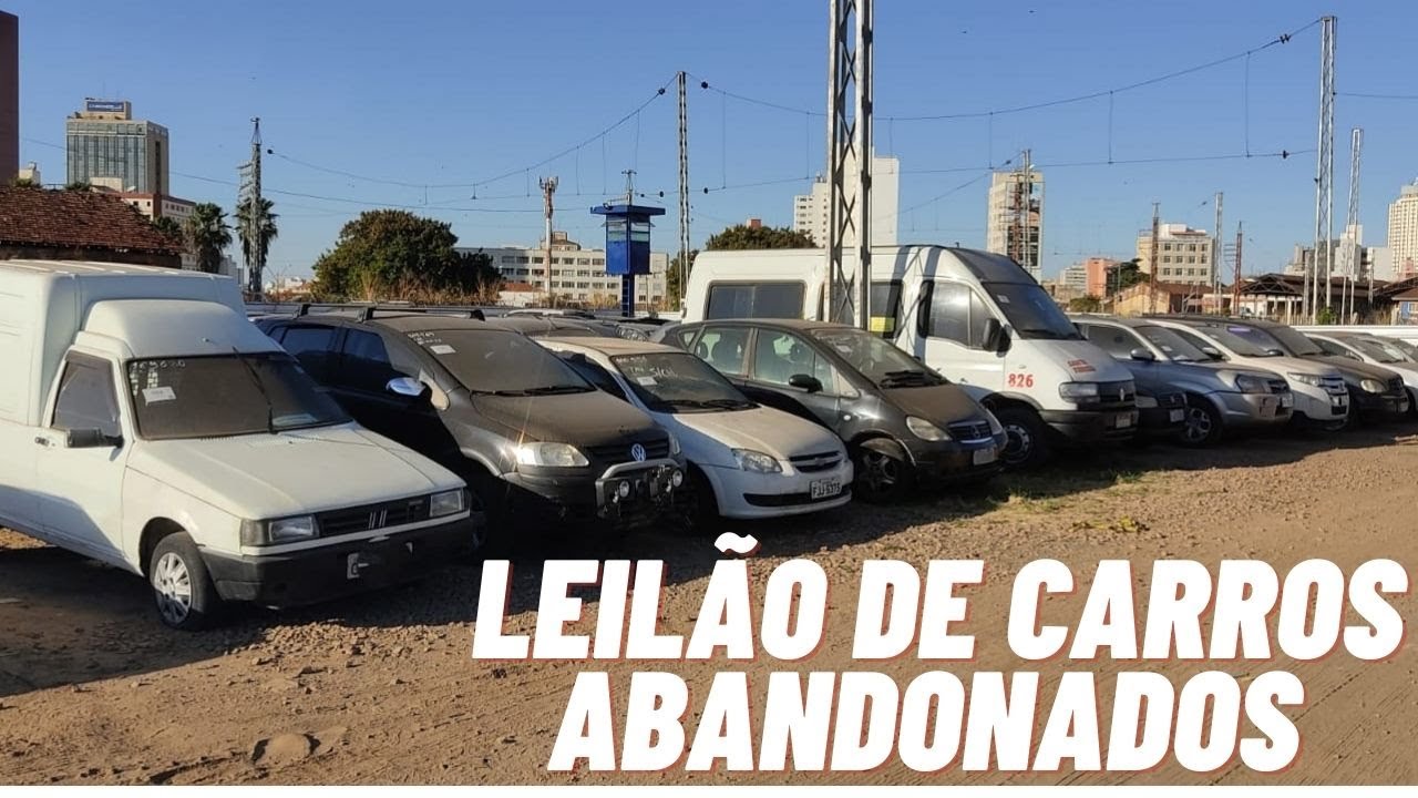 CARROS ABANDONADOS E LEILOADOS PELO DETRAN *apreendidos na blitz*