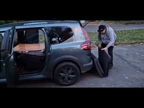 Jak sestavit spací vestavbu ve voze Dacia Jogger