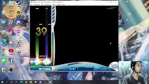 Playing O2Mania (O2Jam) in 2021 - Ultimate V3 , easy level