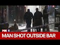 NYC crime: Man shot outside bar