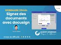 Webinaire  signez des documents en ligne avec docusign