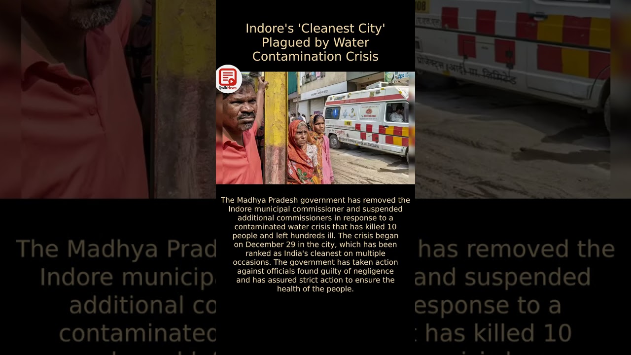 Indore Water Crisis: Madhya Pradesh Govt Takes Action Against Officials