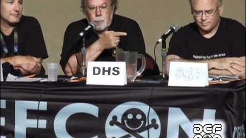 DEFCON 18: Meet the Feds: Policy Privacy Deterrence and Cyber War (Video Only)  2/3