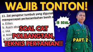 Polbangtan 2025 CAT Question Predictions⁉️ PART 2 - Agricultural Technical #polbangtan