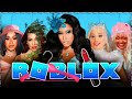 Celebrities in roblox fashion show