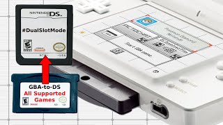 All DS-to-GBA SLOT-2 DUAL SLOT MODE (Mode B) Games & Features #dualslotmode #Slot2 #GBAtoDS #ModeB screenshot 5