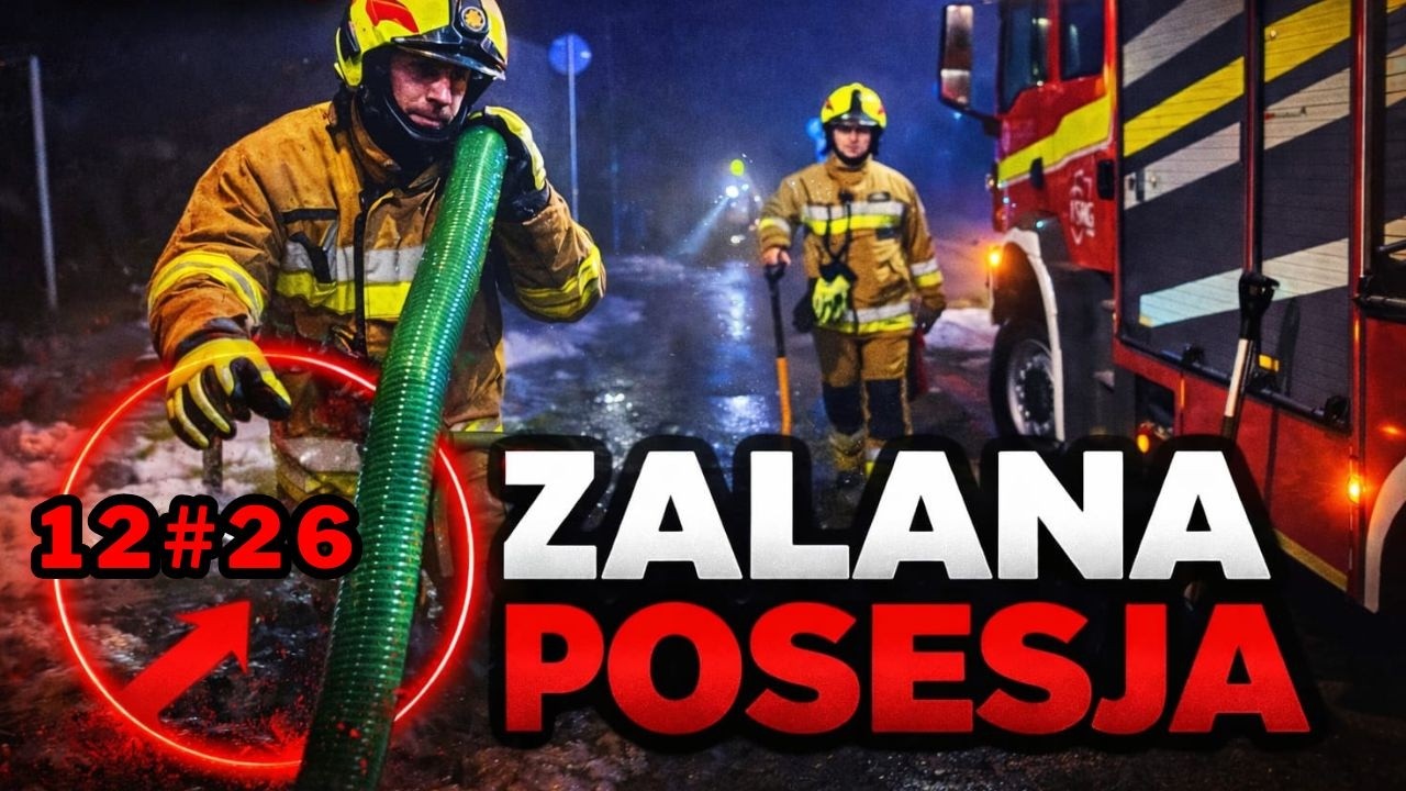 ZALANA POSESJA Wyjazd Alarmowy OSP!!!