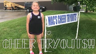 CHEER TRYOUTS!!!