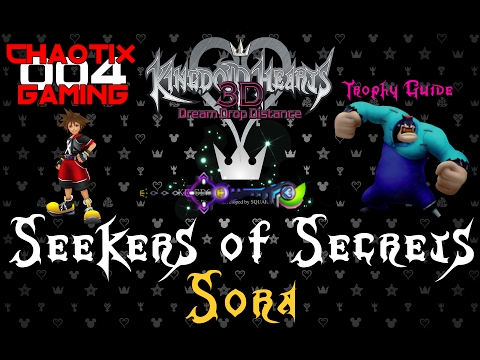 Kingdom Hearts: Dream Drop Distance - Seekers of Secrets SORA | Secret Portals Trophy Guide