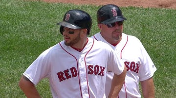 BAL@BOS: Swihart puts Red Sox up early with single