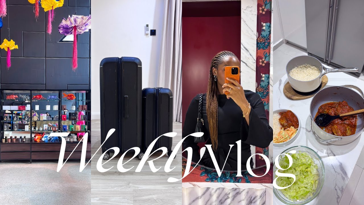 WEEKLY VLOG: TRAVEL PREP WITH ME + PACKING + COOKING + SHOPPING + BOOKS + NAILS
