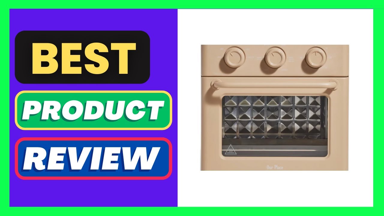 Our Place Wonder Oven | 6-in-1 Stainless Steel Air Fryer Toaster