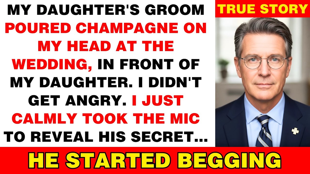 At My Daughter's Wedding, Her Groom Dumped Champagne On My Head: 'You Don't Belong Here' — But...