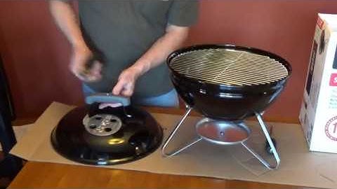 How to Assemble the Weber Smokey Joe Charcoal Grill