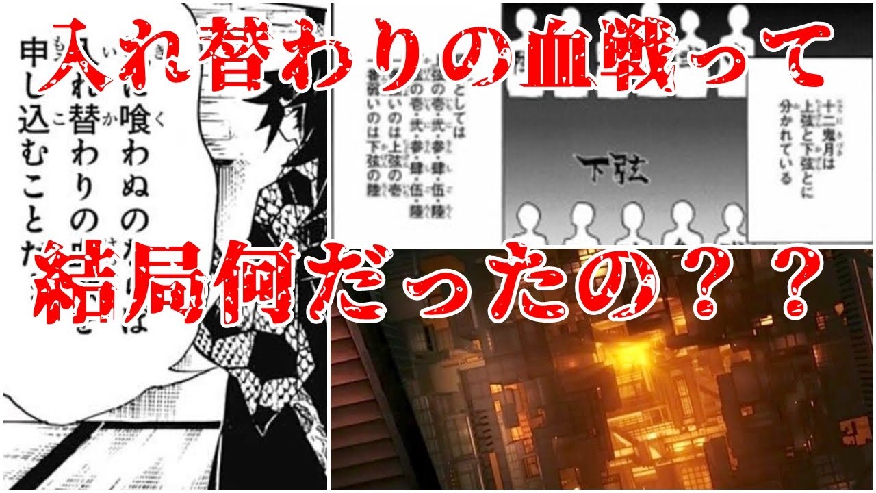 【ゆっくり解説】入れ替わりの血戦って結局何だったの？【鬼滅の刃】