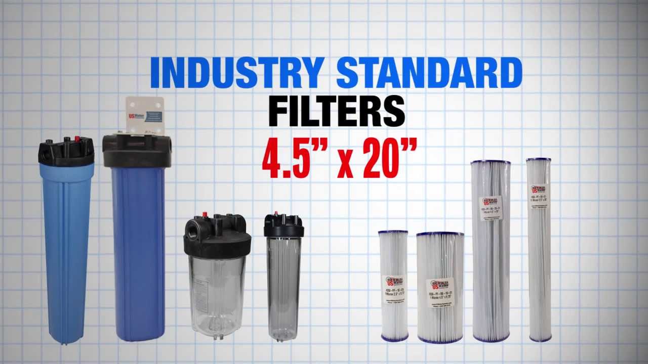 How to Properly Size a New Water Filter - YouTube