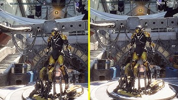 Anthem Demo PS4 Pro vs Xbox One X Graphics Comparison
