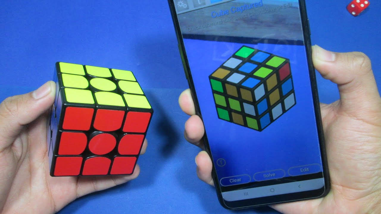 Armar El Cubo Rubik PROBANDO APPS para RESOLVER el CUBO de RUBIK! - YouTube