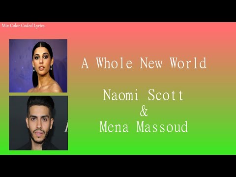 A Whole New World Lyrics- Naomi Scott & Mena Massoud
