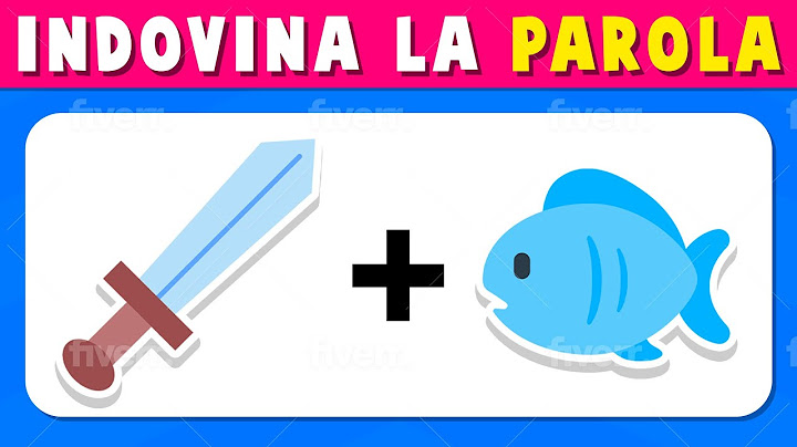 Indovina la Parola dalle Emoji | Sfida Emoji Quiz