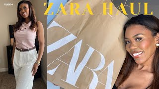ZARA HAUL | NEW SPRING 2024 MUST HAVE Dresses + Elevated basics