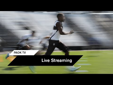 Live Streaming: Η ανοιχτή προπόνηση του Δικεφάλου - PAOK TV